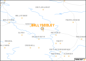 map of Ballydooley
