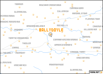 map of Ballydoyle