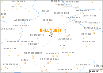 map of Ballyduff