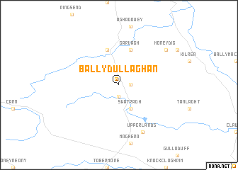 map of Ballydullaghan