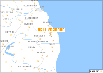 map of Ballygannon