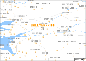 map of Ballygarriff