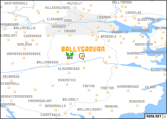 map of Ballygarvan