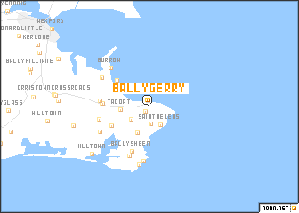 map of Ballygerry