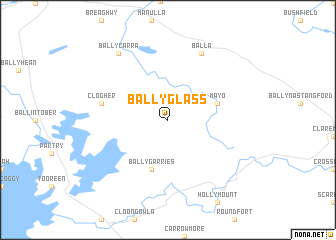 map of Ballyglass