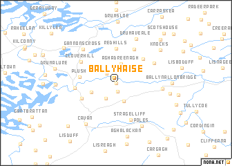 map of Ballyhaise