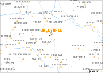 map of Ballyhale