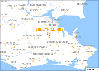 map of Ballykilliane