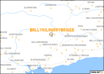 map of Ballykilmurry Bridge