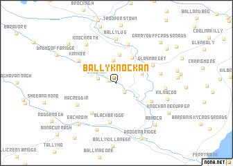 map of Ballyknockan