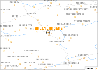 map of Ballylanders