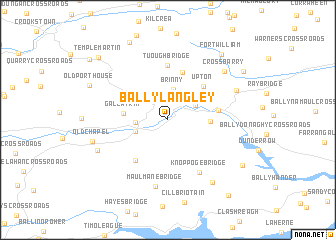 map of Ballylangley