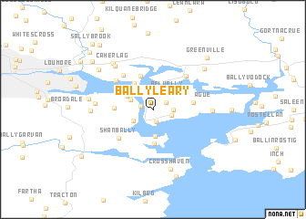 map of Ballyleary