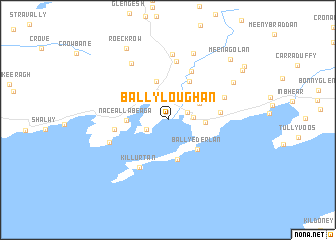 map of Ballyloughan