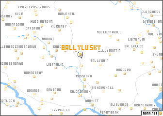 map of Ballylusky