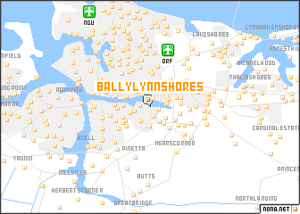 map of Ballylynn Shores