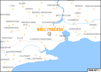 map of Ballymacask