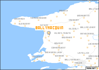 map of Ballymacquin