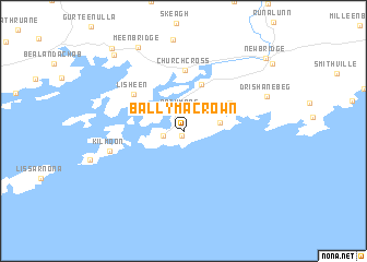 map of Ballymacrown