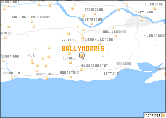 map of Ballymorris