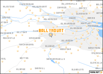 map of Ballymount