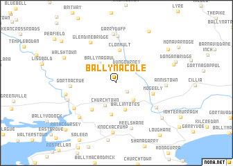 map of Ballynacole