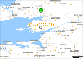 map of Ballynacourty