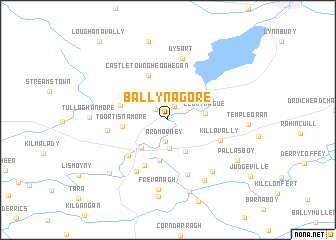 map of Ballynagore
