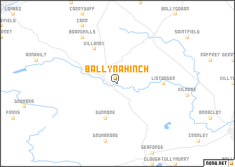 map of Ballynahinch