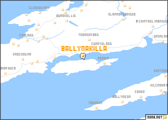 map of Ballynakilla