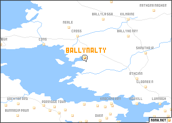 map of Ballynalty