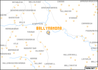 map of Ballynamona