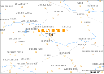 map of Ballynamona