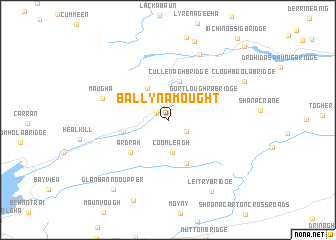 map of Ballynamought