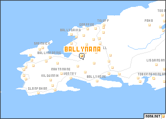 map of Ballynana