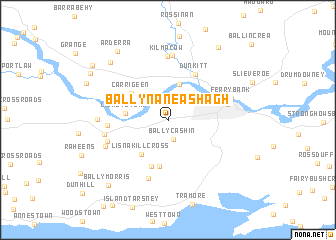 map of Ballynaneashagh