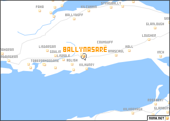 map of Ballynasare