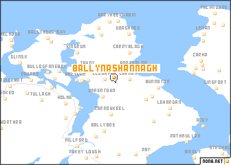 map of Ballynashannagh