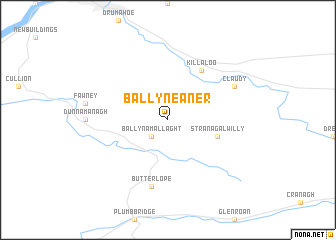 map of Ballyneaner