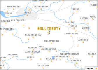 map of Ballyneety