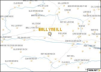 map of Ballyneill