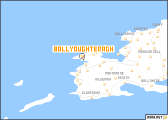 map of Ballyoughteragh