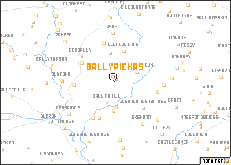 map of Ballypickas