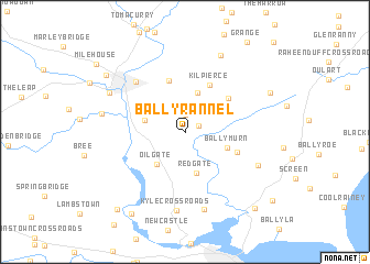 map of Ballyrannel