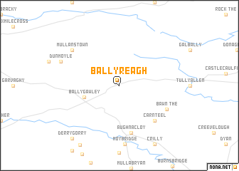 map of Ballyreagh