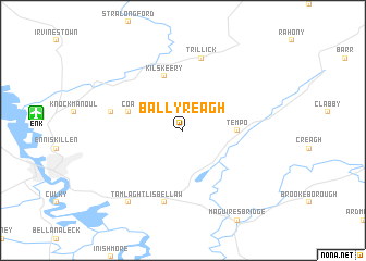 map of Ballyreagh