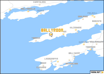 map of Ballyroon