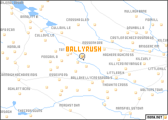 map of Ballyrush