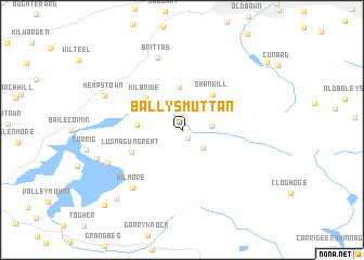 map of Ballysmuttan