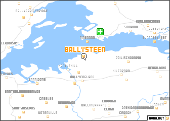 map of Ballysteen